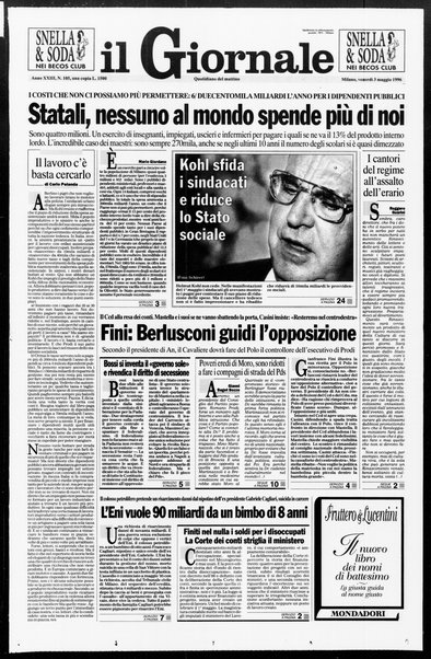 Il giornale : quotidiano del mattino